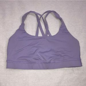 Lululemon lavender sports bra